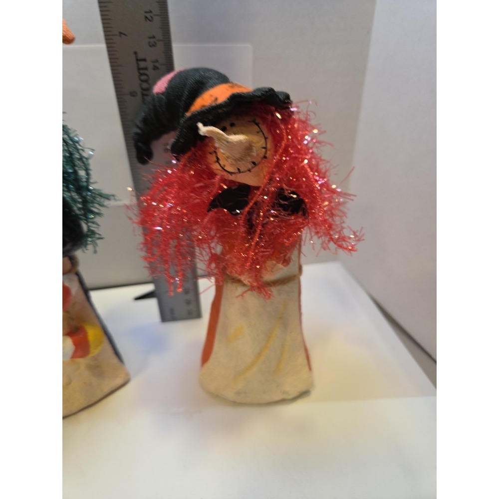 Set‎ of 2 Halloween Witches Figures 7.5" - Picture 2 of 4